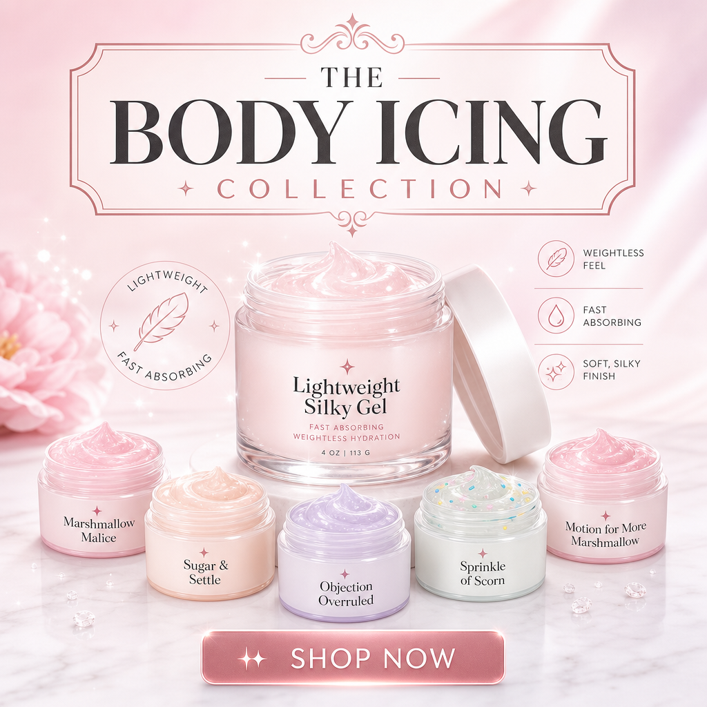 Rich body icing for soft and glowing skin