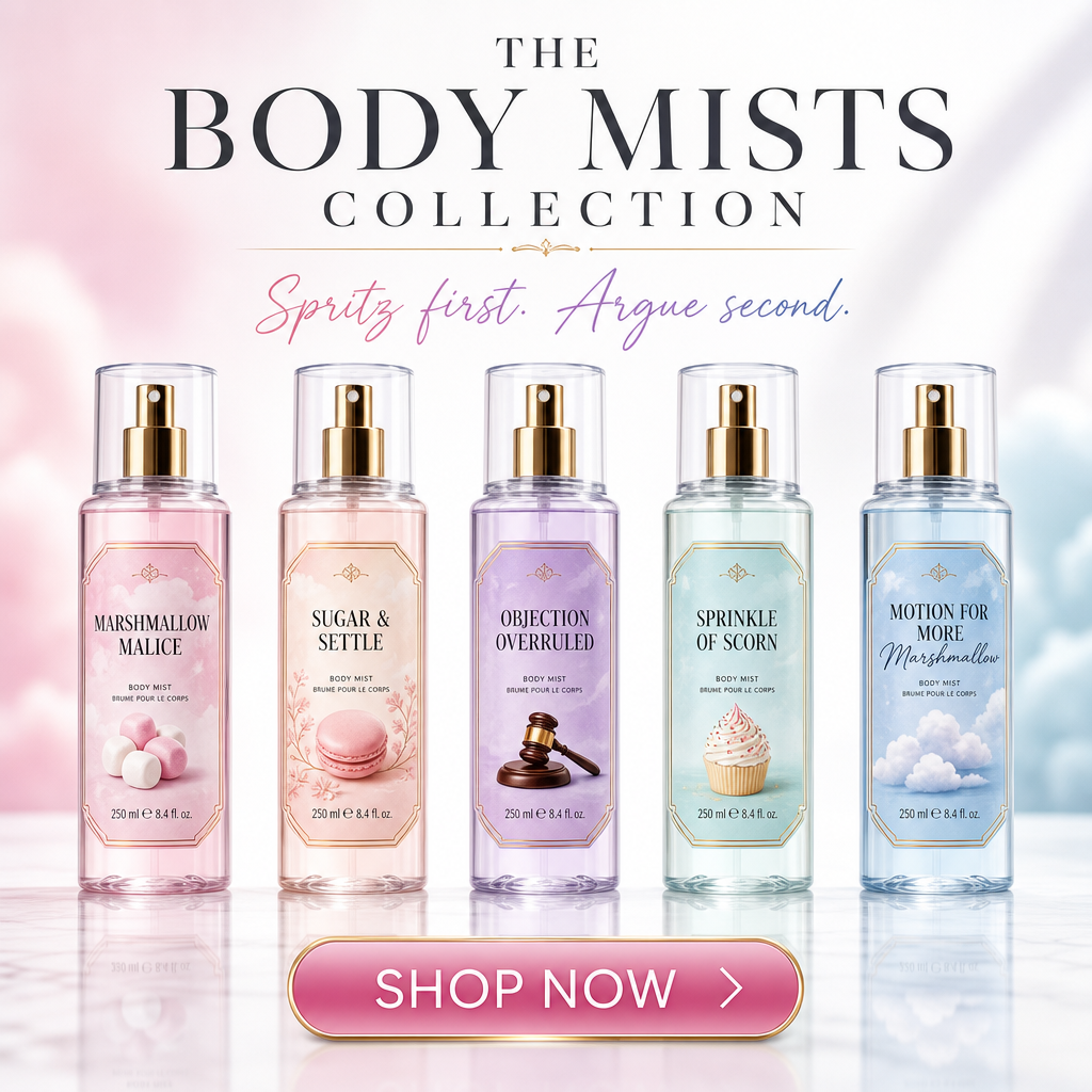 Women's gourmand body mists in sweet dessert-inspired fragrances for everyday freshness.